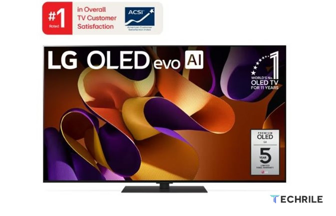 LG 65G4 TV; The Best TVs for PS5