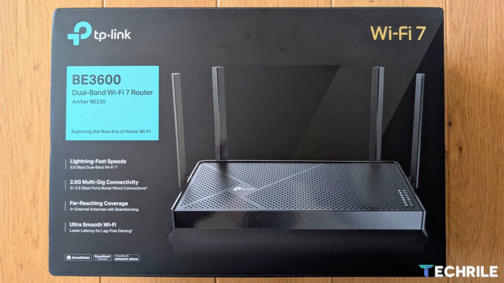 TP-Link Archer BE230 (BE3600) Wi-Fi 7 Wireless Router Review (2)