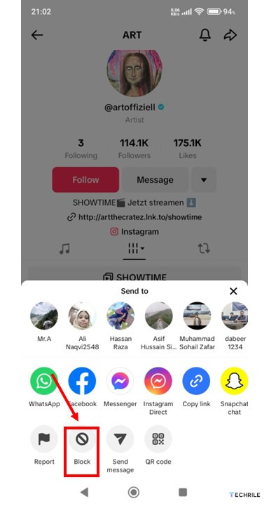 How to Block Someone on TikTok Using Android