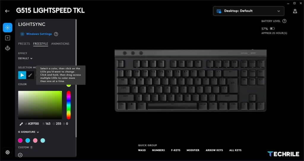 Logitech G515 LIGHTSPEED TKL Wireless Keyboard Review